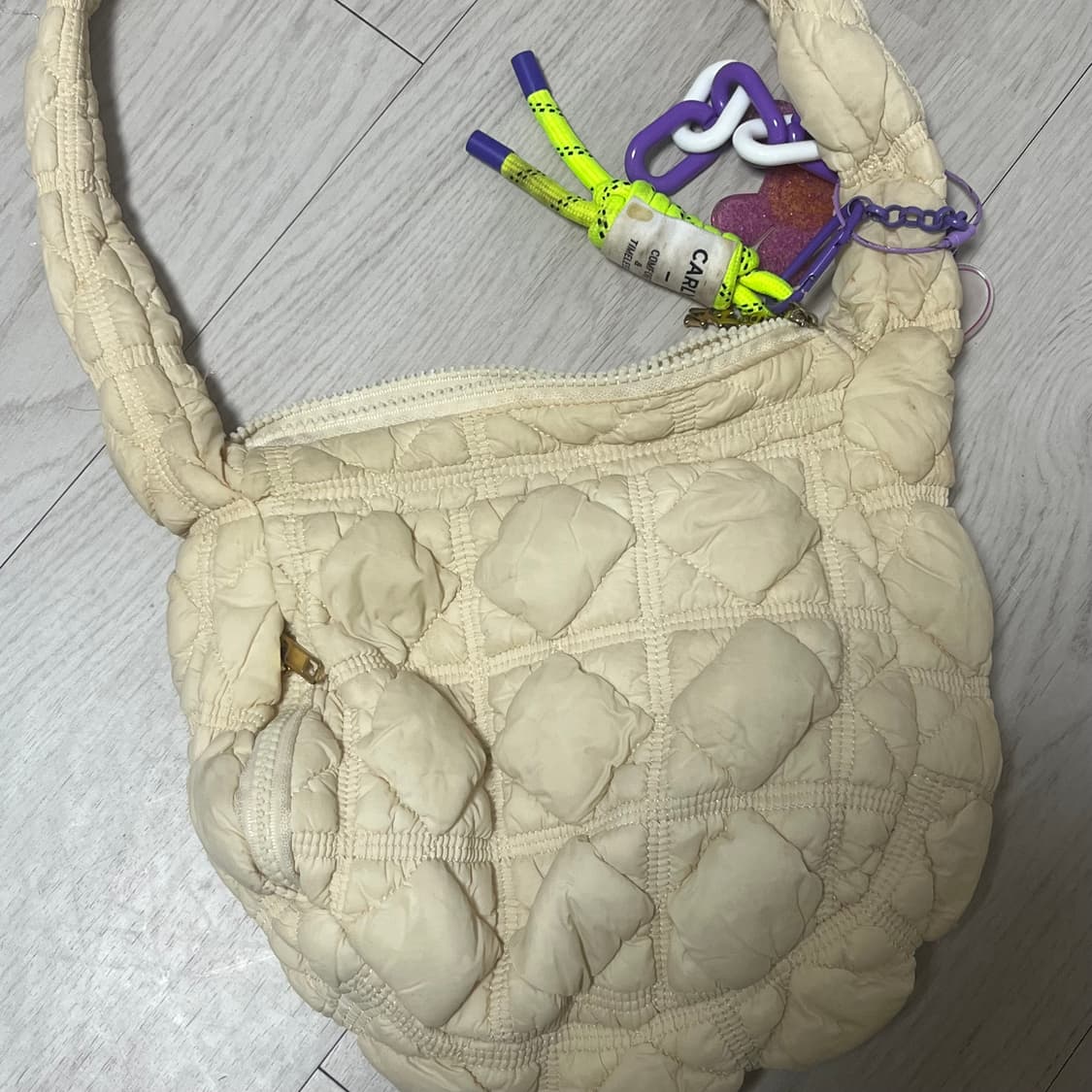 칼린 소프트백 아이보리 상품이미지2