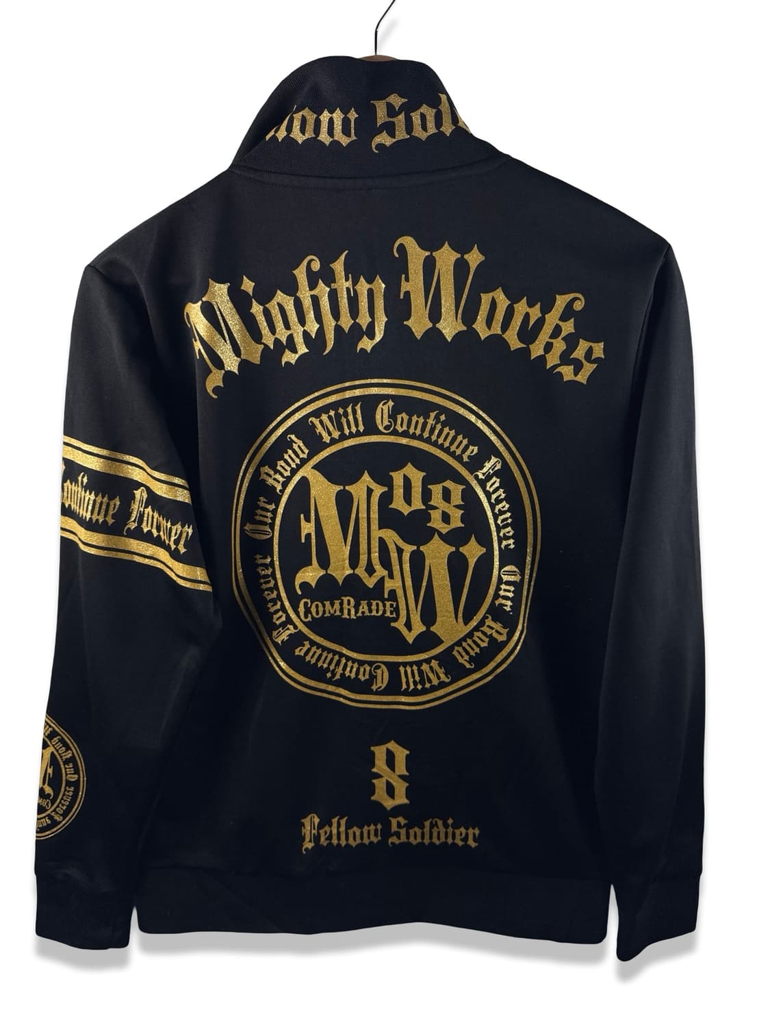 JPN Y2K 골드 글리터 져지2173 상품이미지1