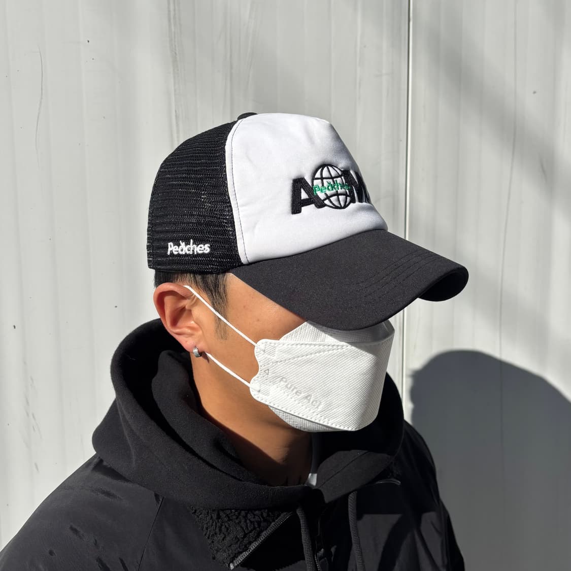 Peaches. x AOMG 'Globe' 메쉬 캡 (BK) 상품이미지7