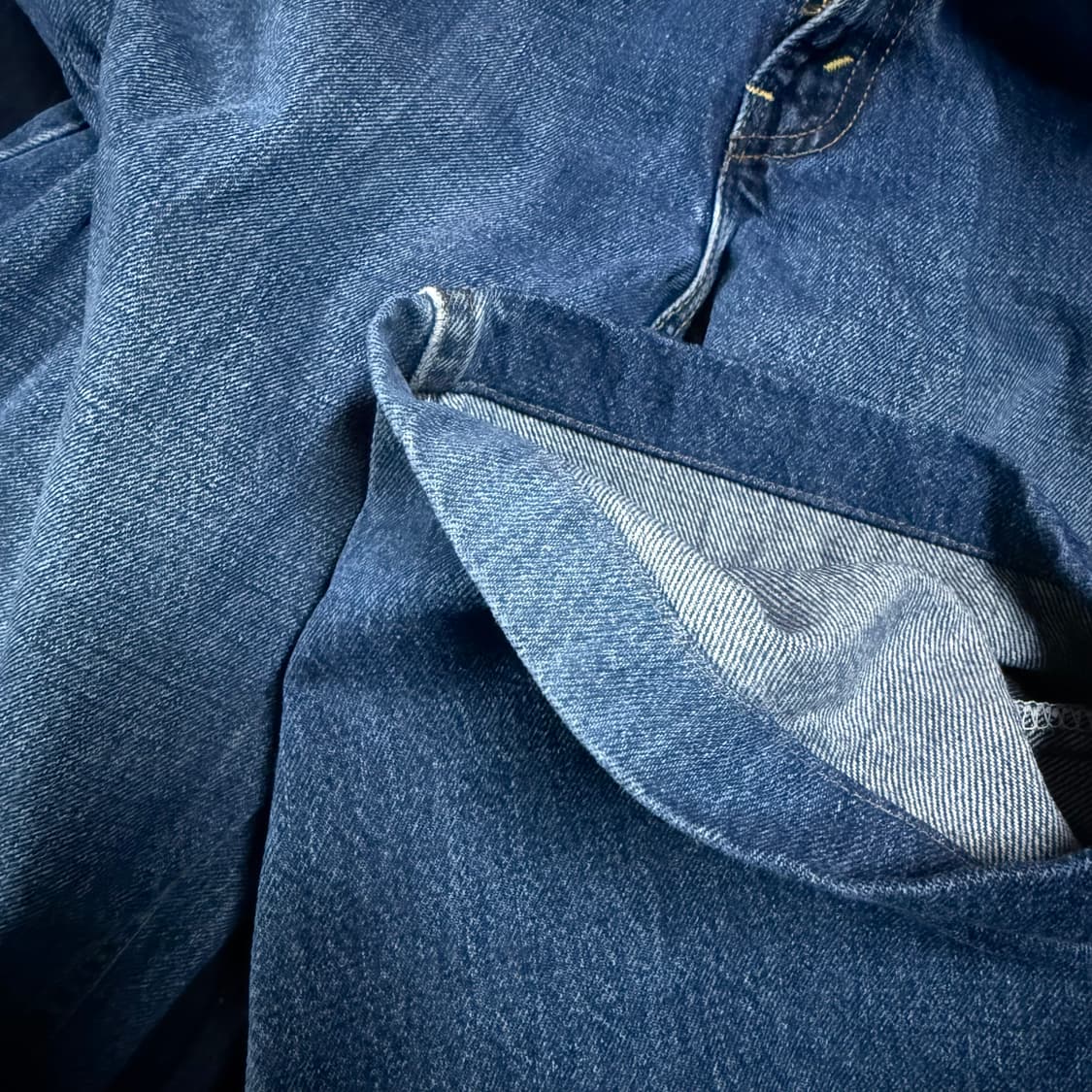 90‘s 리바이스 569 루즈 스트레이트핏 데님 팬츠 32 상품이미지3