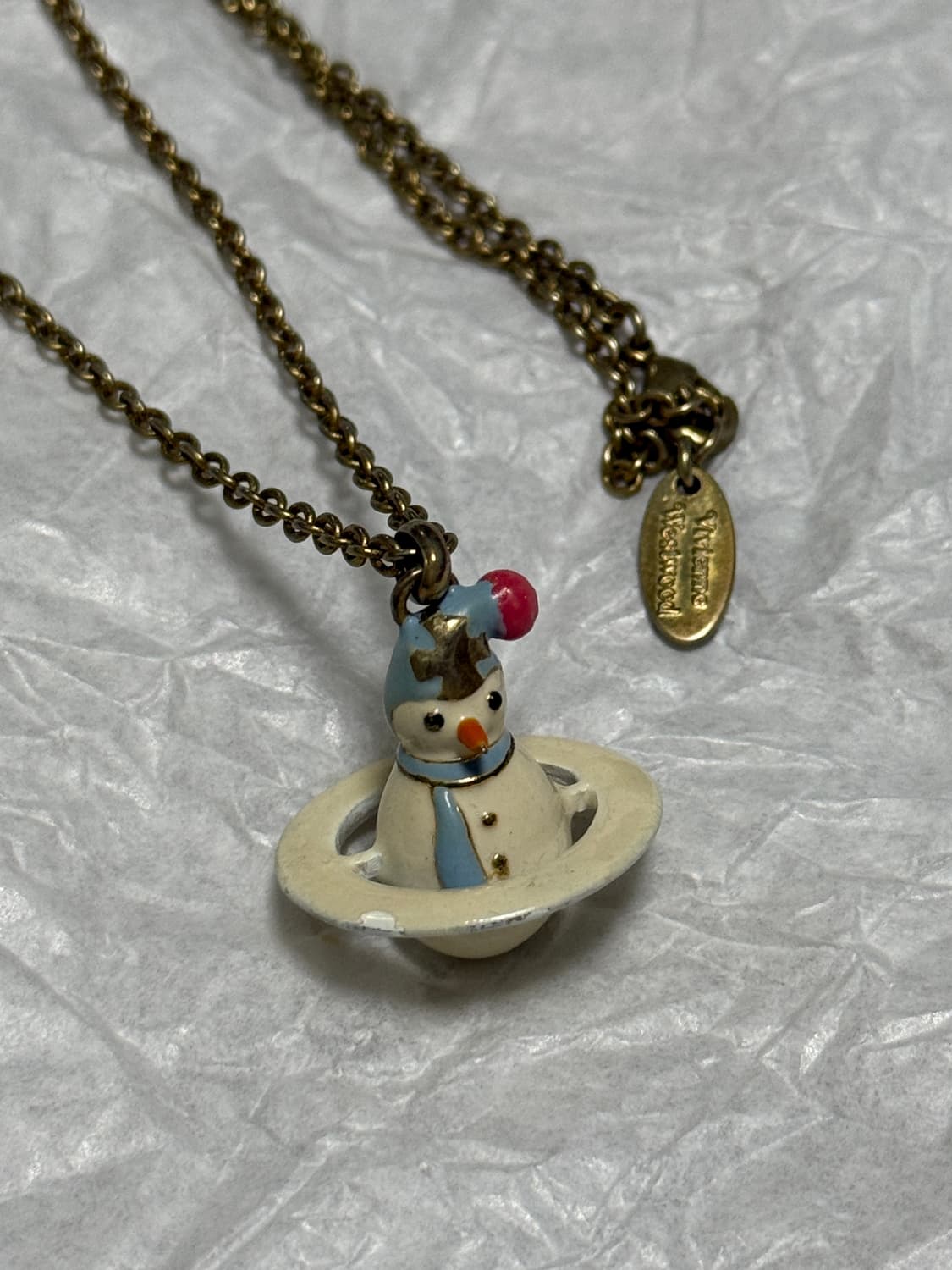 비비안웨스트우드 펭귄 목걸이 상품이미지1