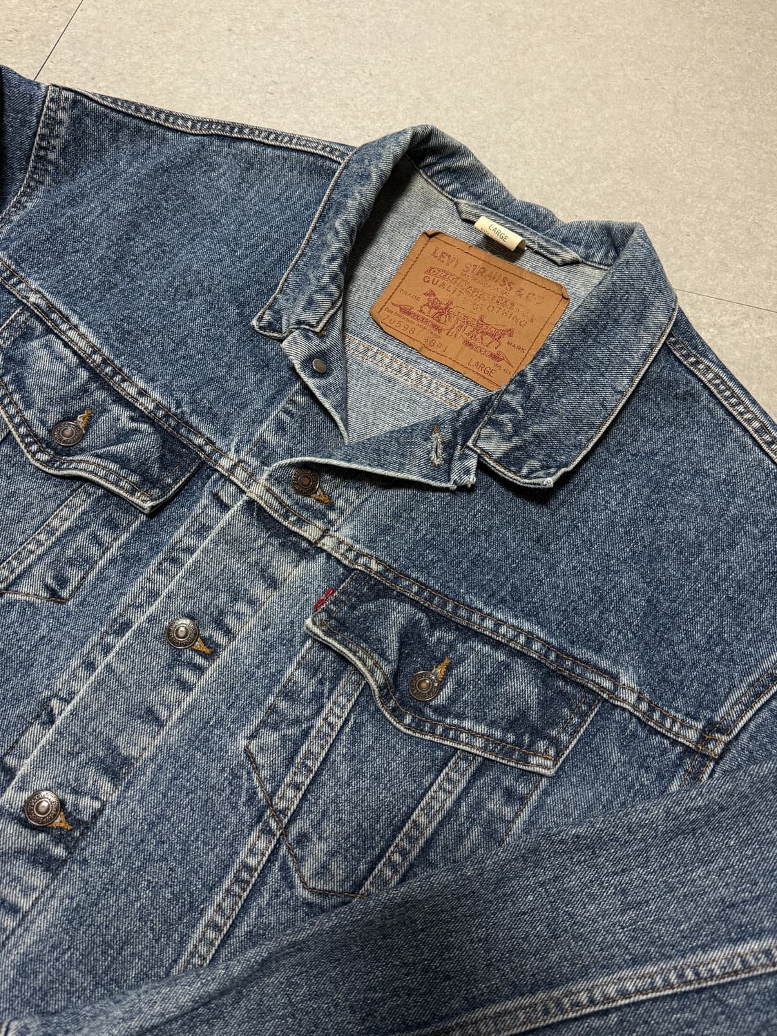 90‘s canada made 리바이스 타입 3 빈티지 자켓 상품이미지1