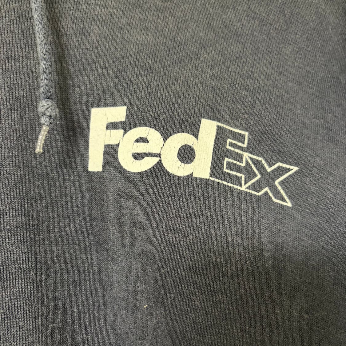 00s 빈티지 페덱스 FedEx 후드티 후디 크리스티안 스타크 XL 상품이미지4