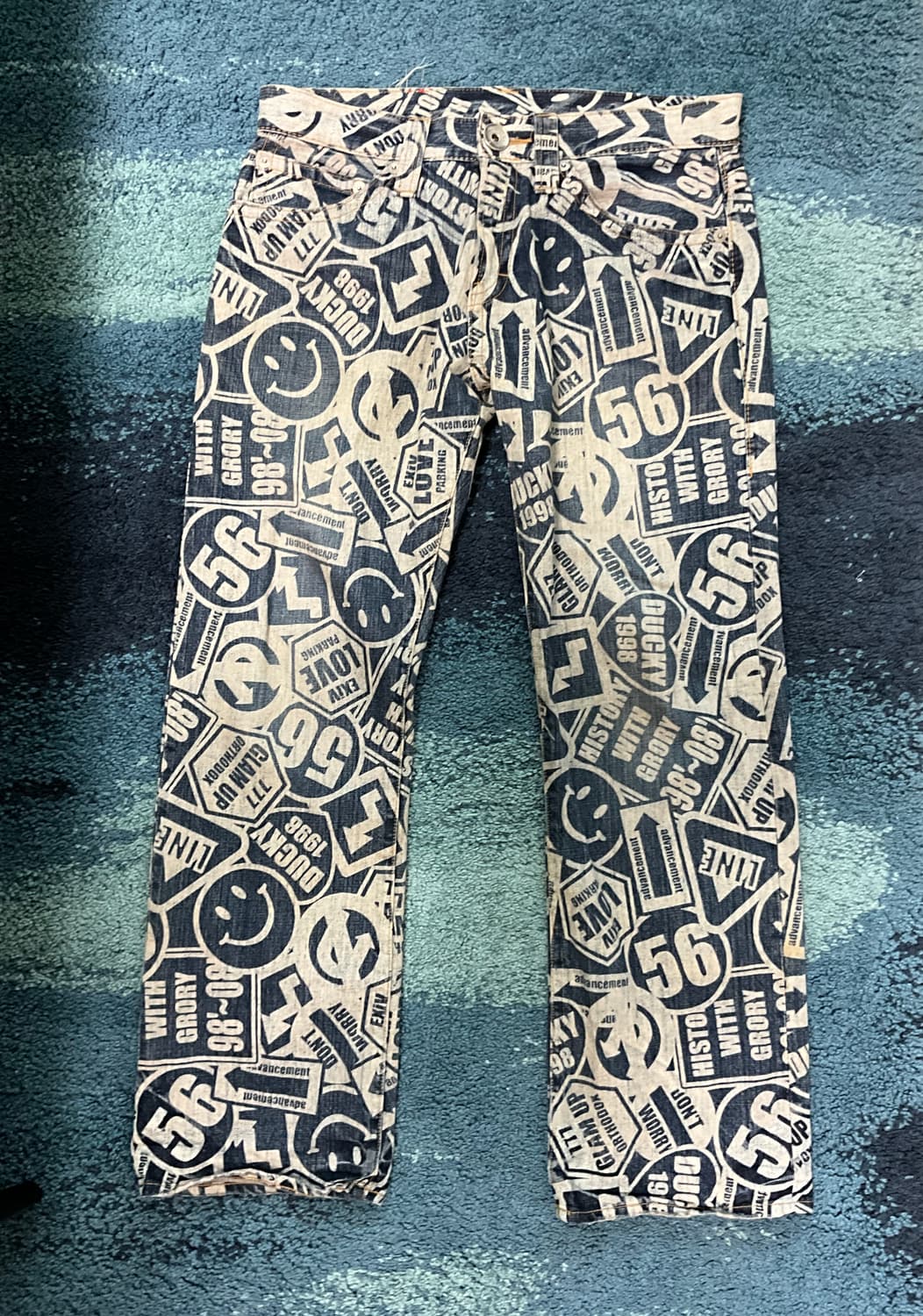 CO&LU Rock Funki pants 데님 팬츠 y2k 힙 JPN 상품이미지2