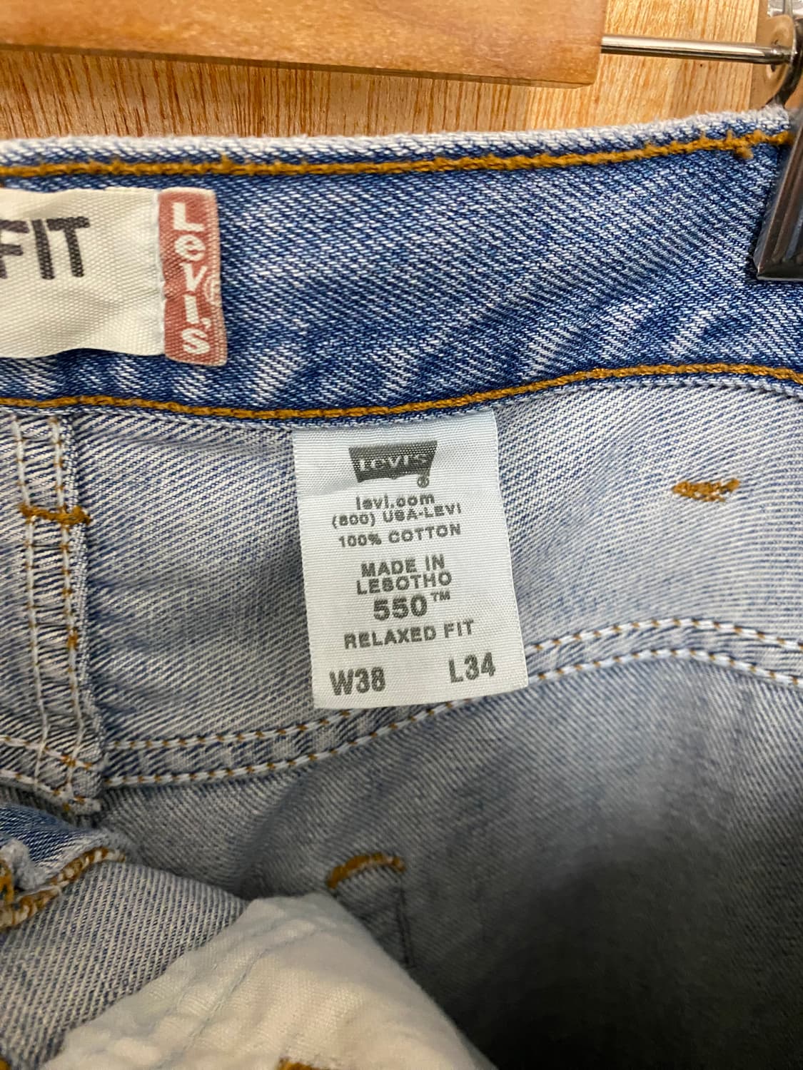 00's LEVI'S 550 denim pants 2000년대 리바이스 상품이미지9