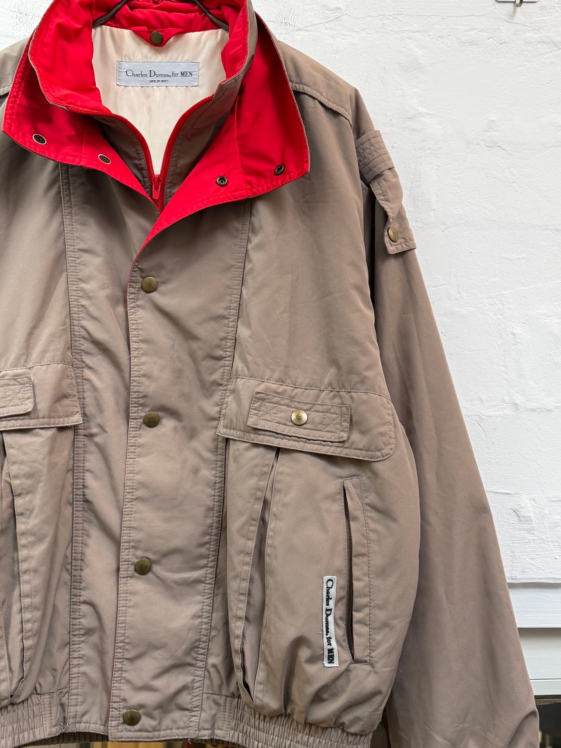 Charles Dumas by ASICS 폴리쉘 봄버자켓 L 상품이미지3