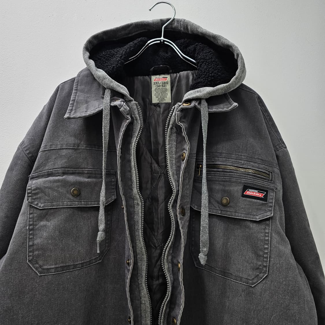 디키즈 워크웨어 후드 셔츠 자켓 상품이미지5