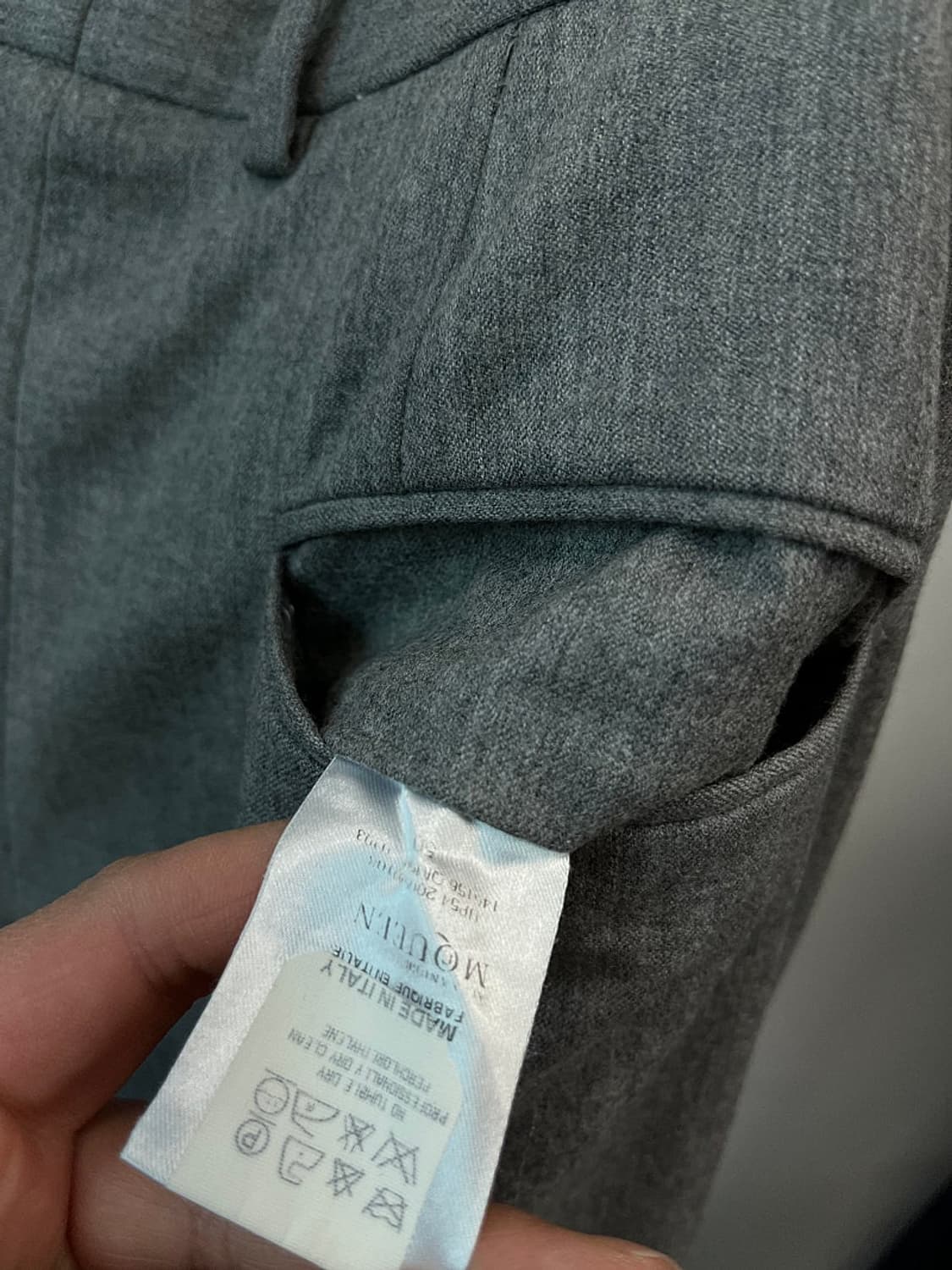 33) 알렉산더맥퀸 이태리 울 슬랙스  상품이미지6