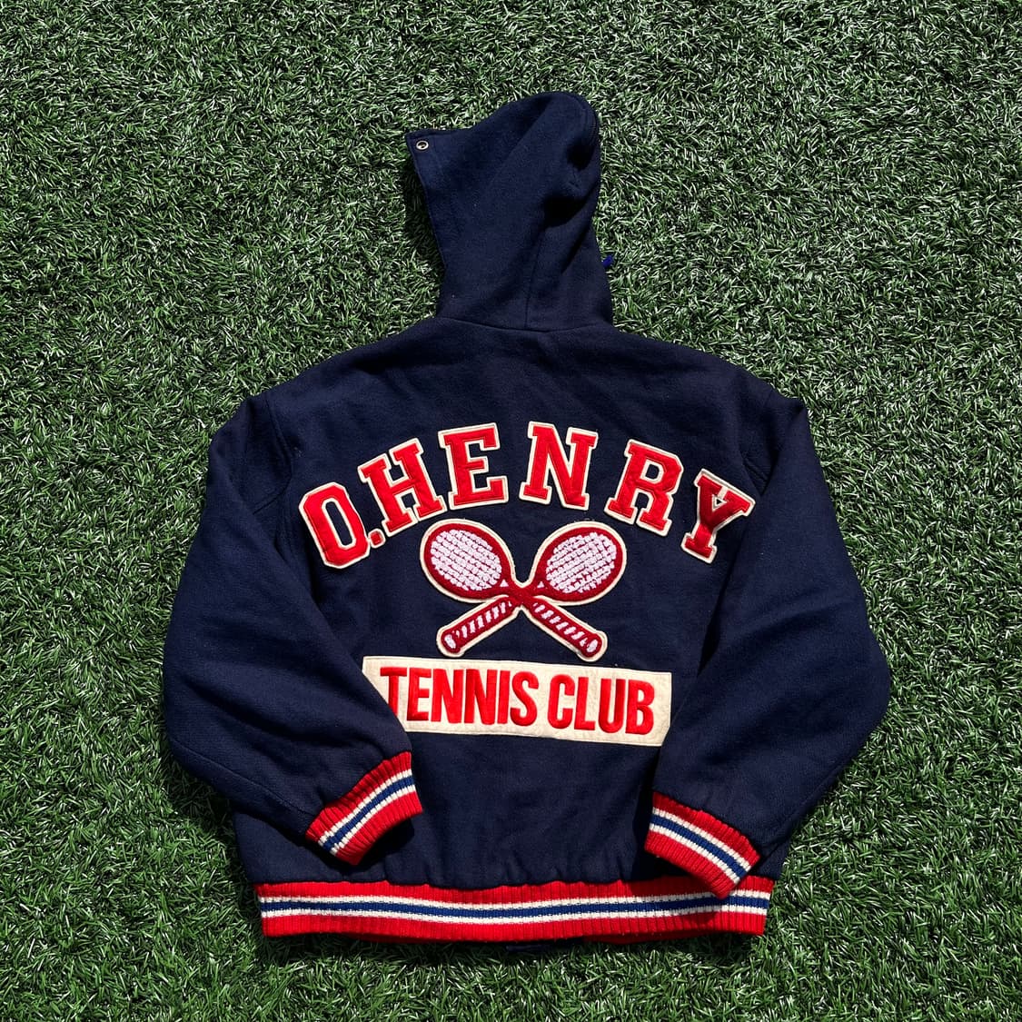 80-90s O HENRY  바시티자켓(실측확인) 상품이미지1