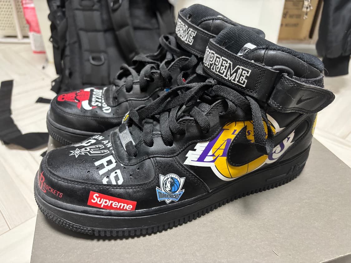 (275) 슈프림 x 나이키 x NBA 에어포스 미드 상품이미지2
