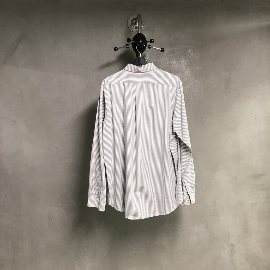 폴로 랄프로렌 스트라이프 셔츠 그레이 XL 상품이미지5