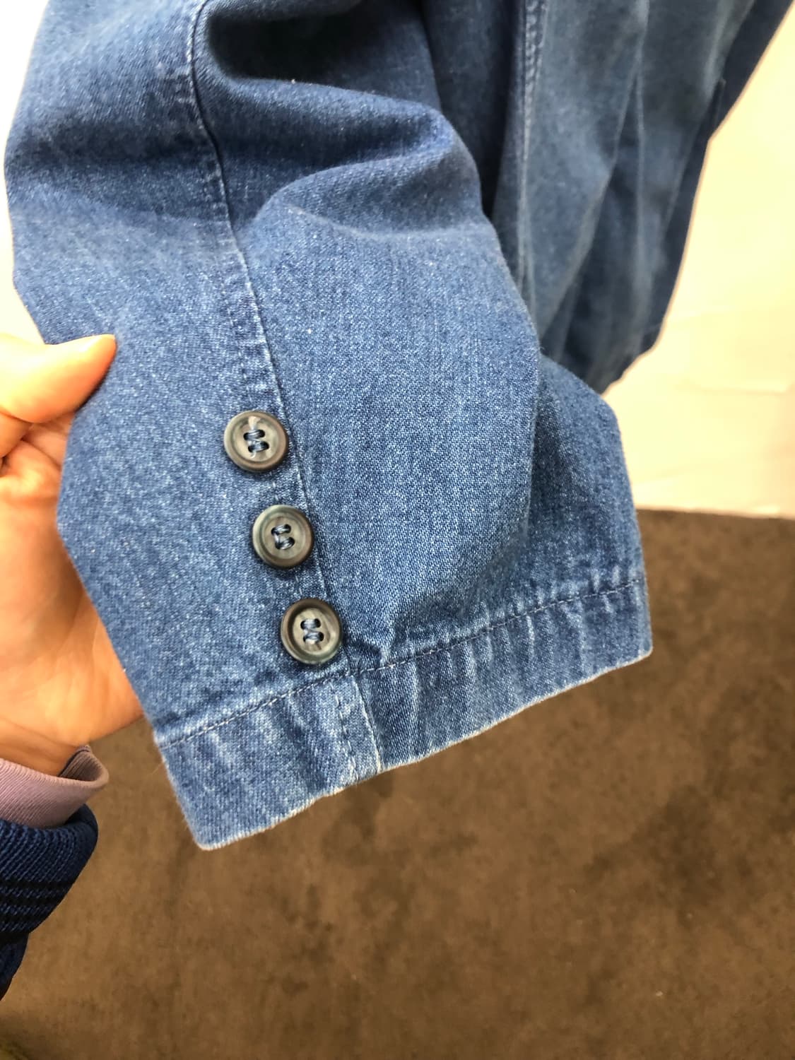 90s 랭글러 데님 블레이저 상품이미지5