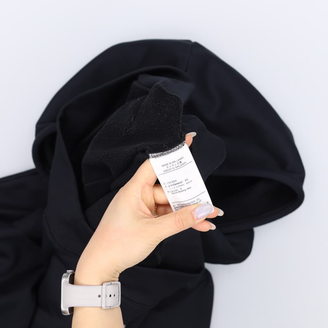 80 나이키 여성 크롭 후드티 0326J 상품이미지3