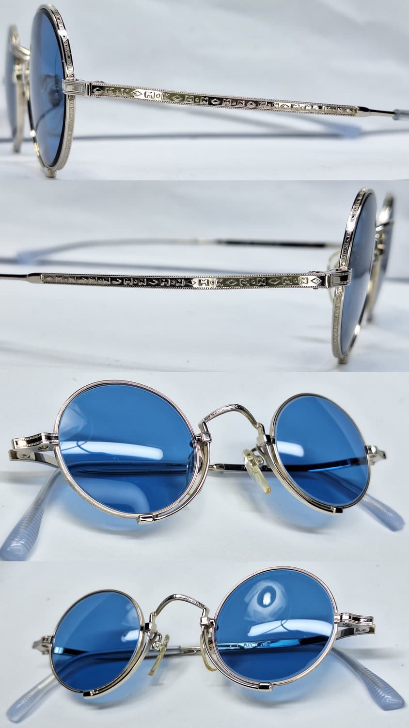 90's 일본 빈티지 하이엔드/Nicole 2171 미츠히로 마츠다 안경 상품이미지3