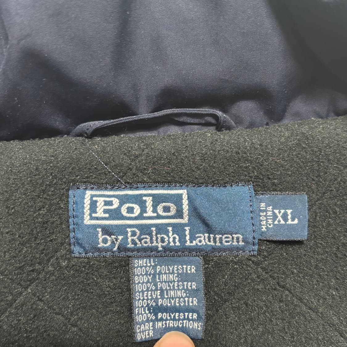 XL 폴로랄프로렌 네이비 포니 폴리쉘 점퍼 상품이미지2