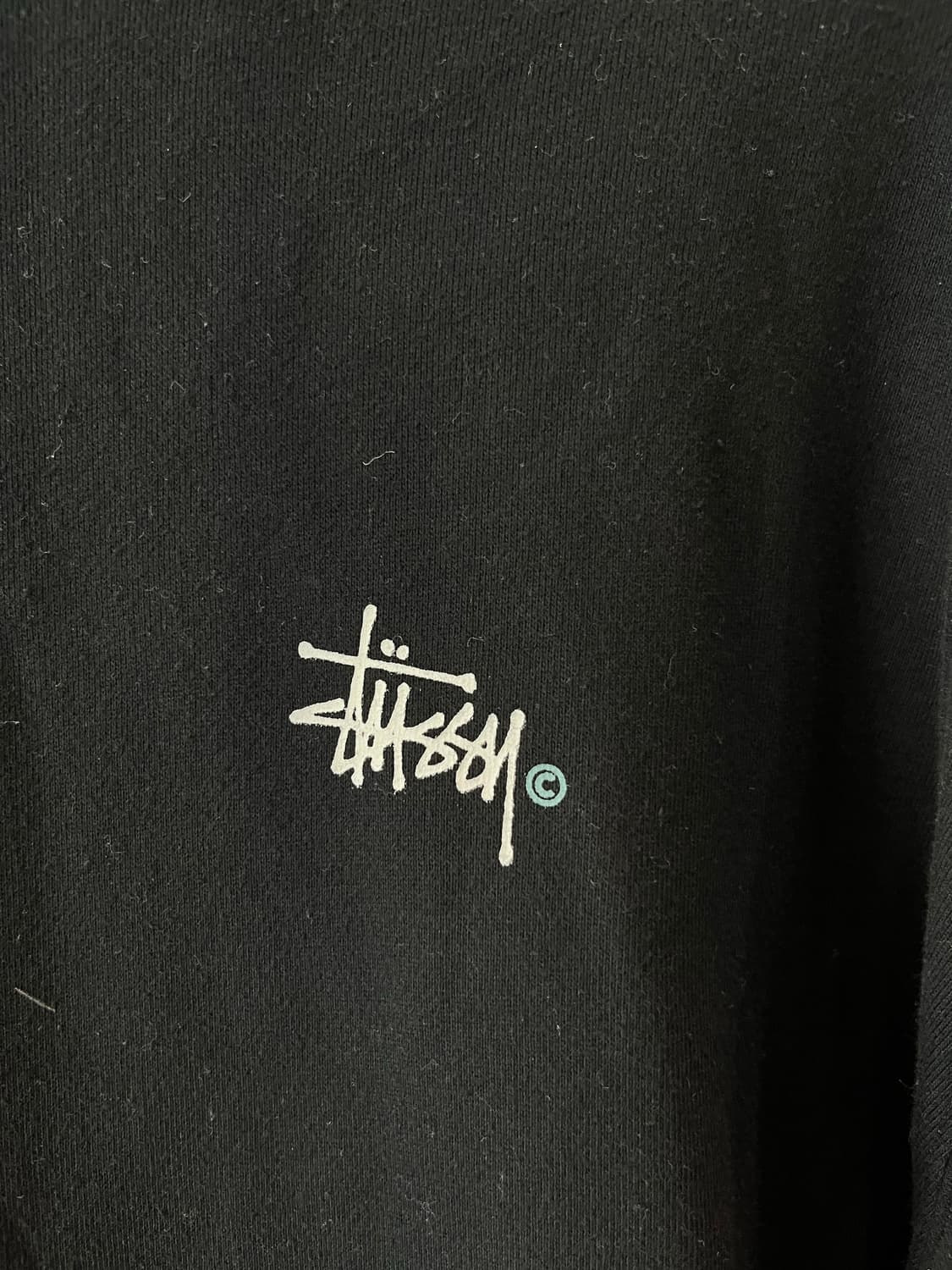 90s 빈티지 스투시 후디블랙 XL 상품이미지2