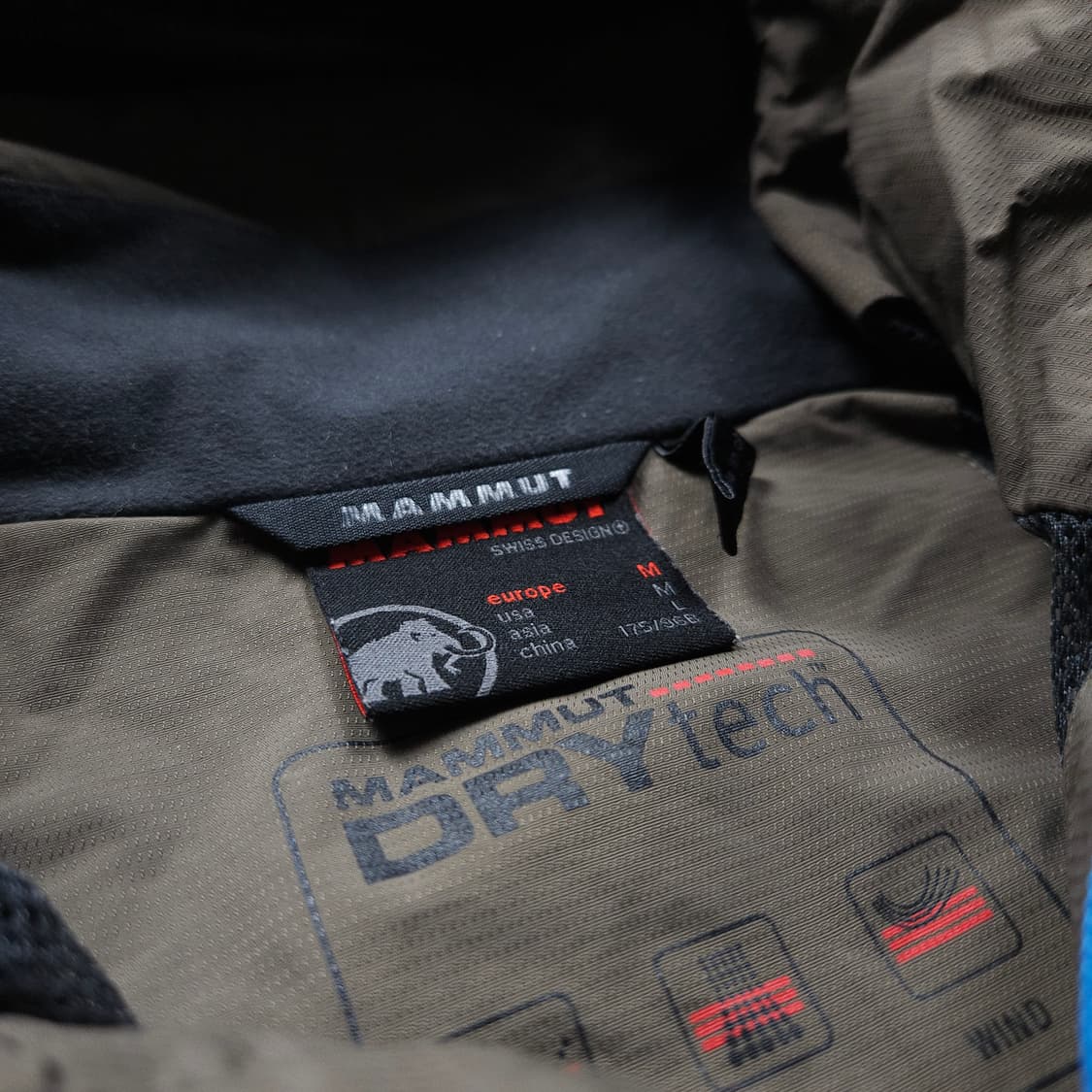 마무트 드라이 테크 마운틴 자켓 브라운 (L) 상품이미지9