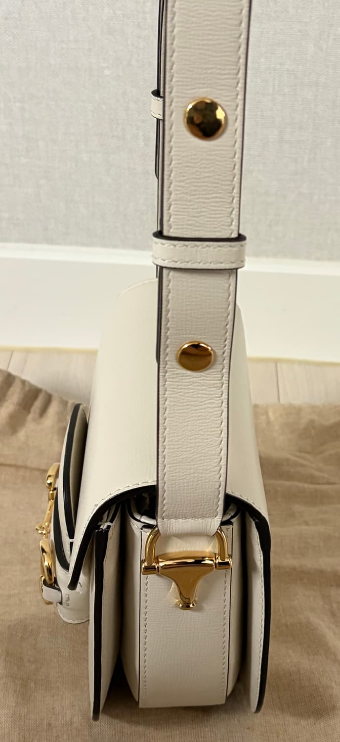 구찌 1955 홀스빗 라운드 미니 숄더백 판매합니다. 상품이미지5