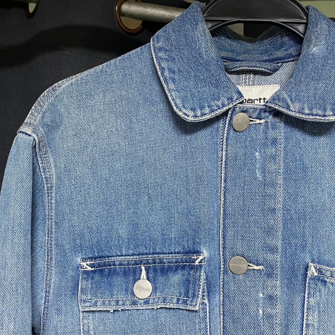 칼하트 데님 초어 자켓 S 상품이미지3