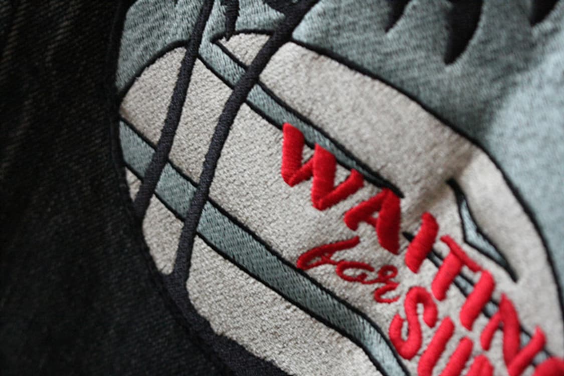 SAINT LAURENT 생로랑 블랙 그레이 데님 자켓 상품이미지2