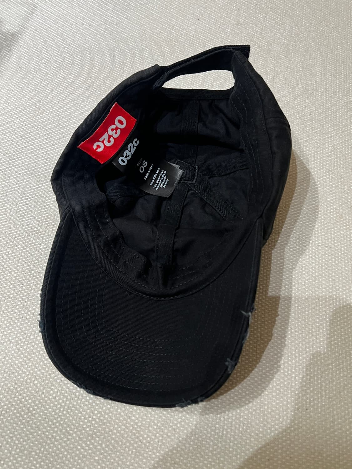 032c 크라이시스 데님 캡 모자 상품이미지5