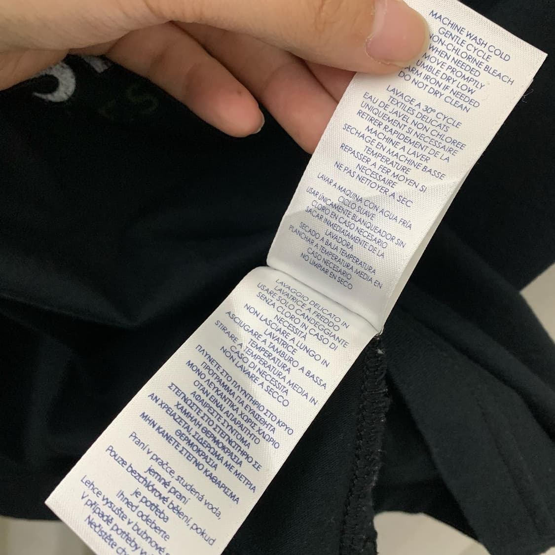 챕스 블랙 캣피쉬 프린팅 하프 티셔츠 상품이미지7