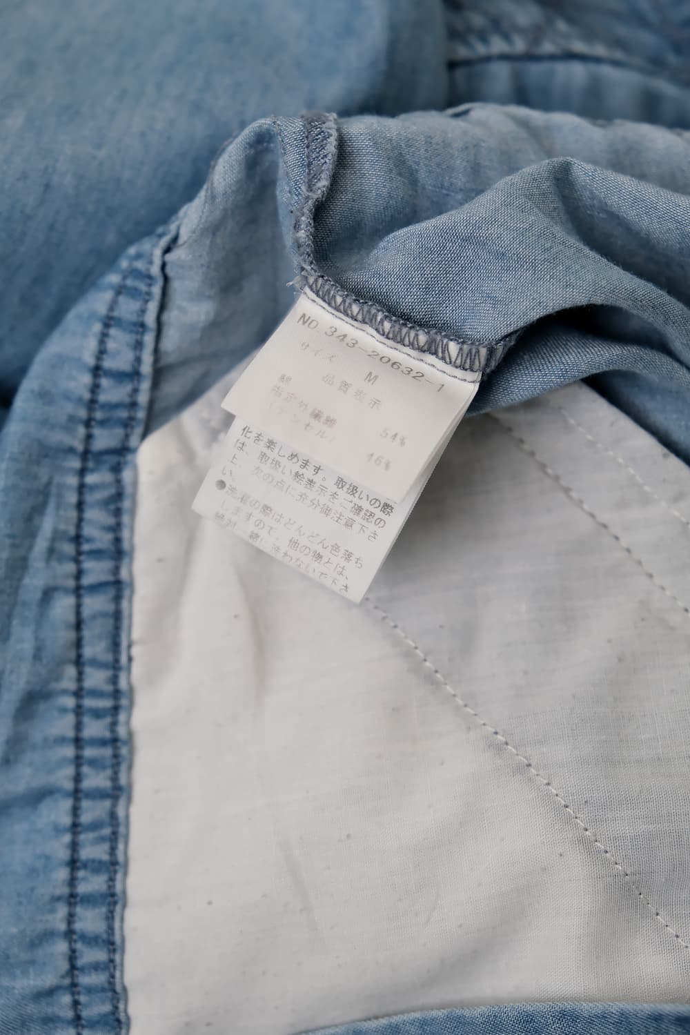 Light Denim Zip-up Jacket 90 상품이미지8
