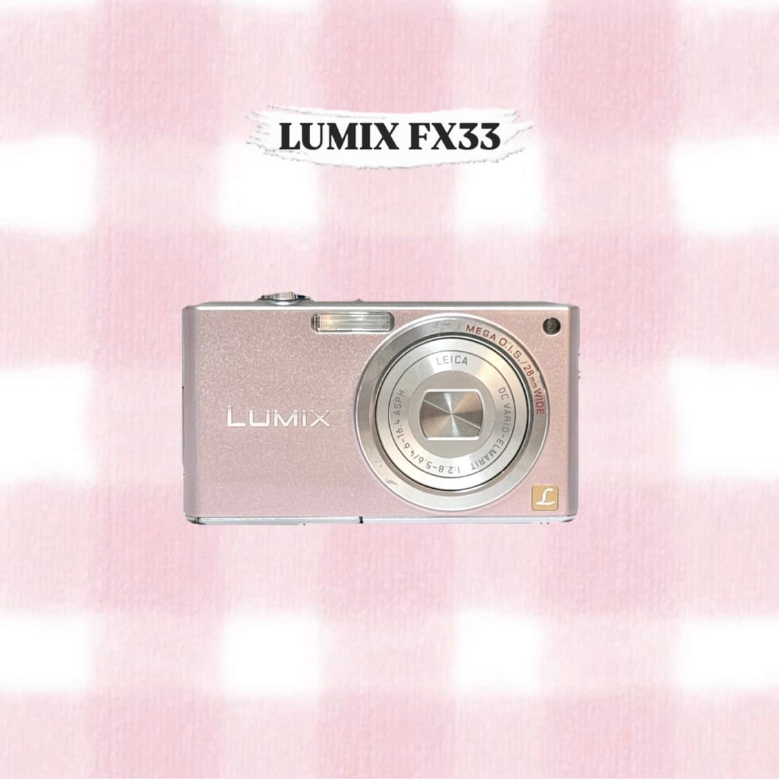 파나소닉 루믹스 FX33 핑크 빈티지디카 상품이미지1