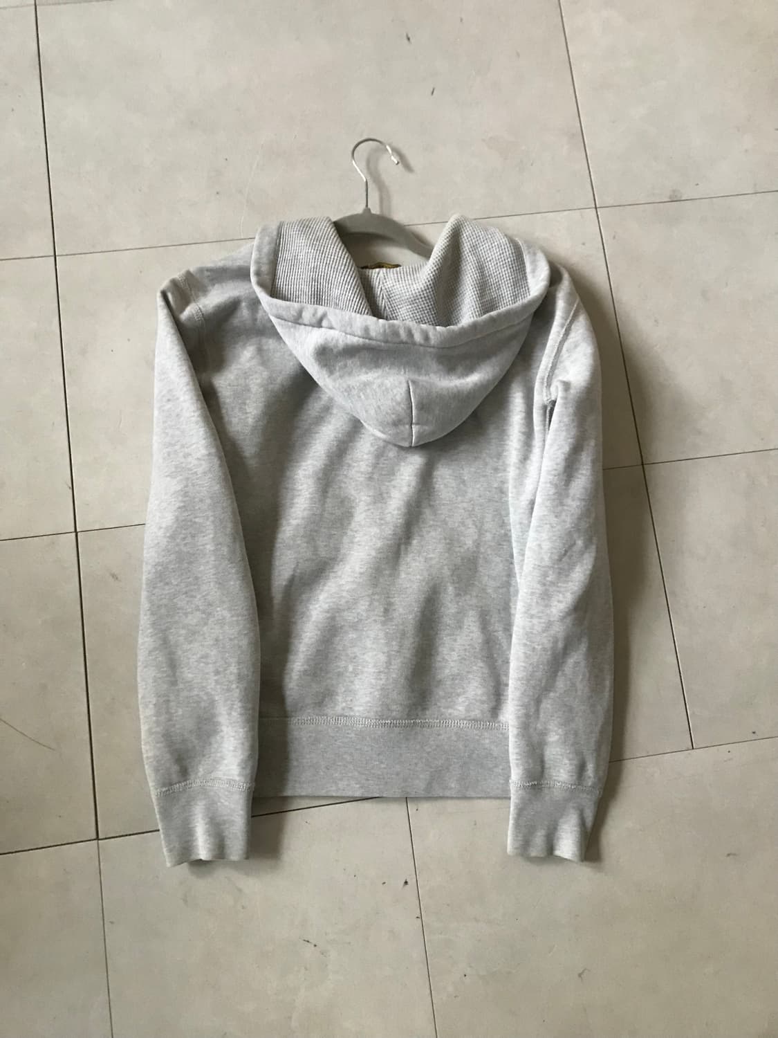 폴로 그레이 스웻 후드집업 상품이미지10