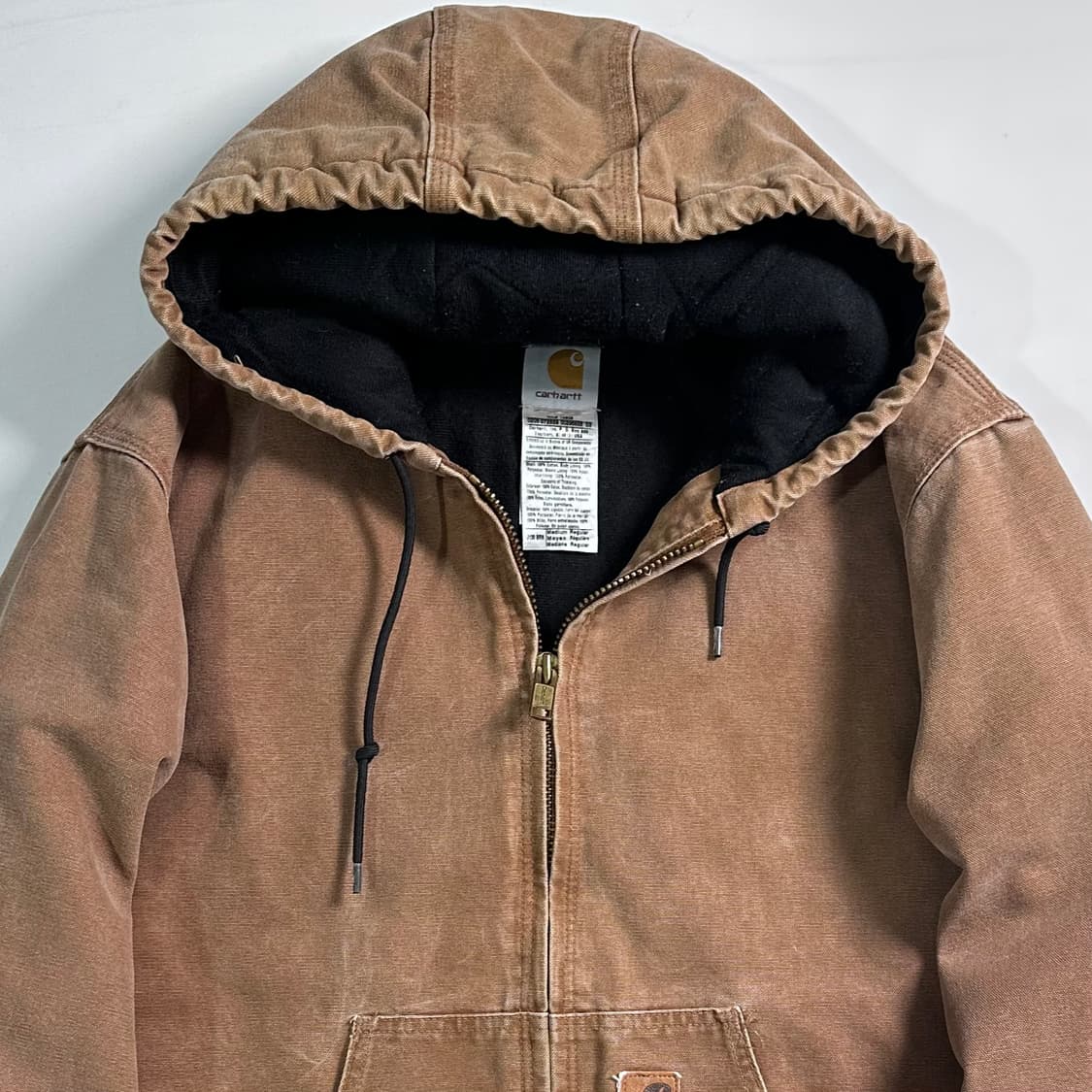 칼하트 J130 캔버스 후드 엑티브 자켓   상품이미지2