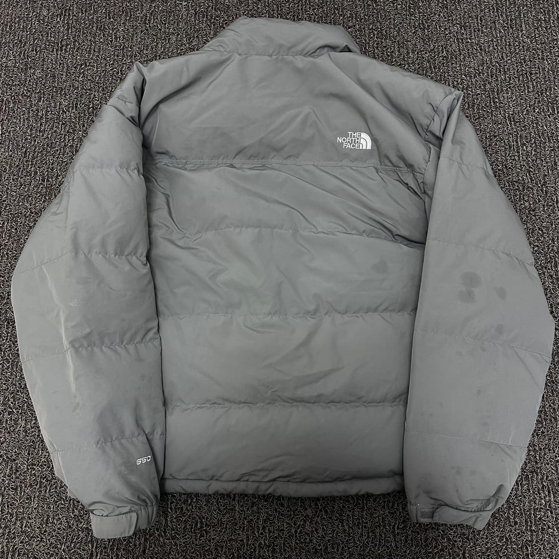 노스페이스 550 구스다운 패딩 그레이 L 상품이미지4