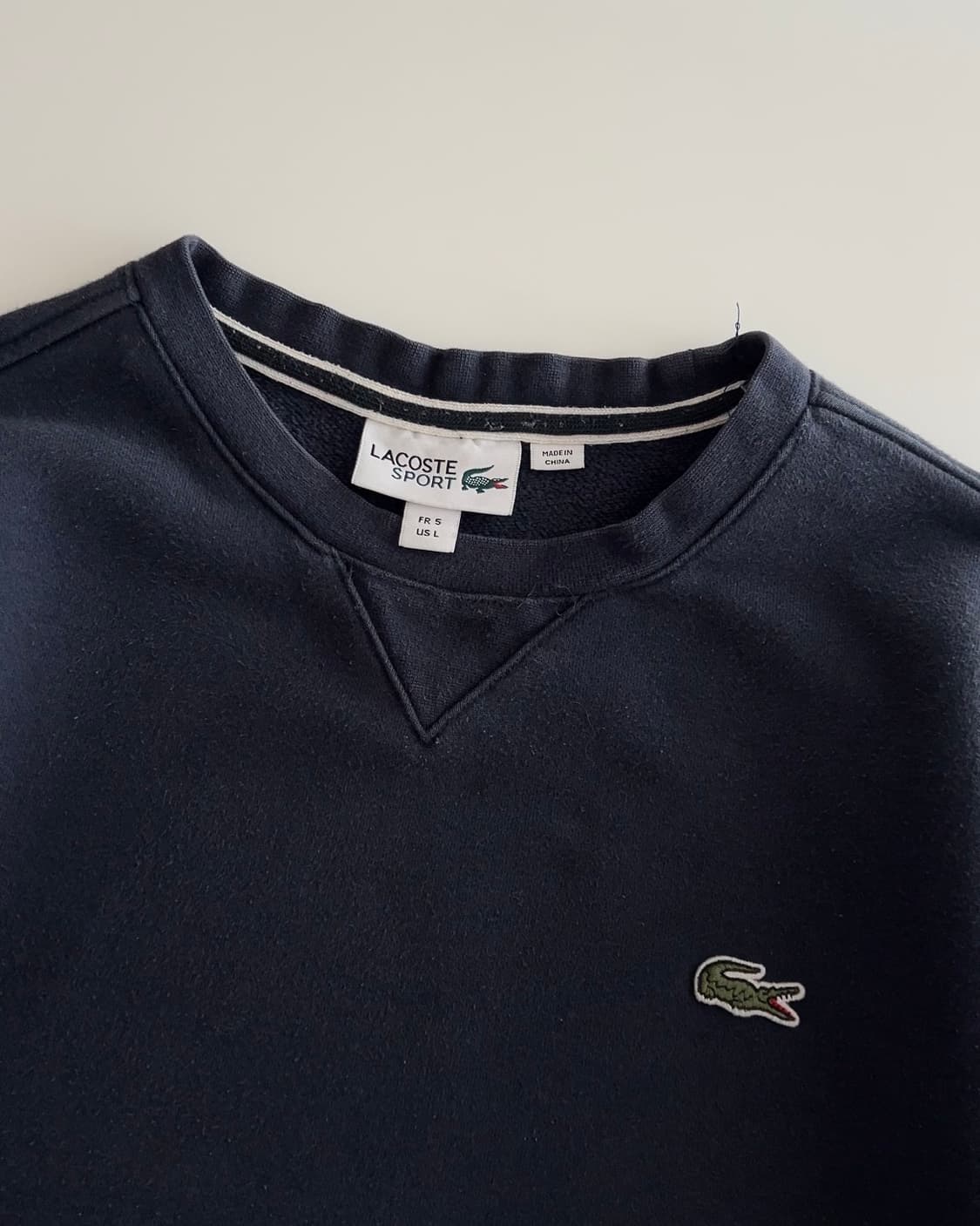 라코스테 스포츠 네이비 맨투맨 L 상품이미지3