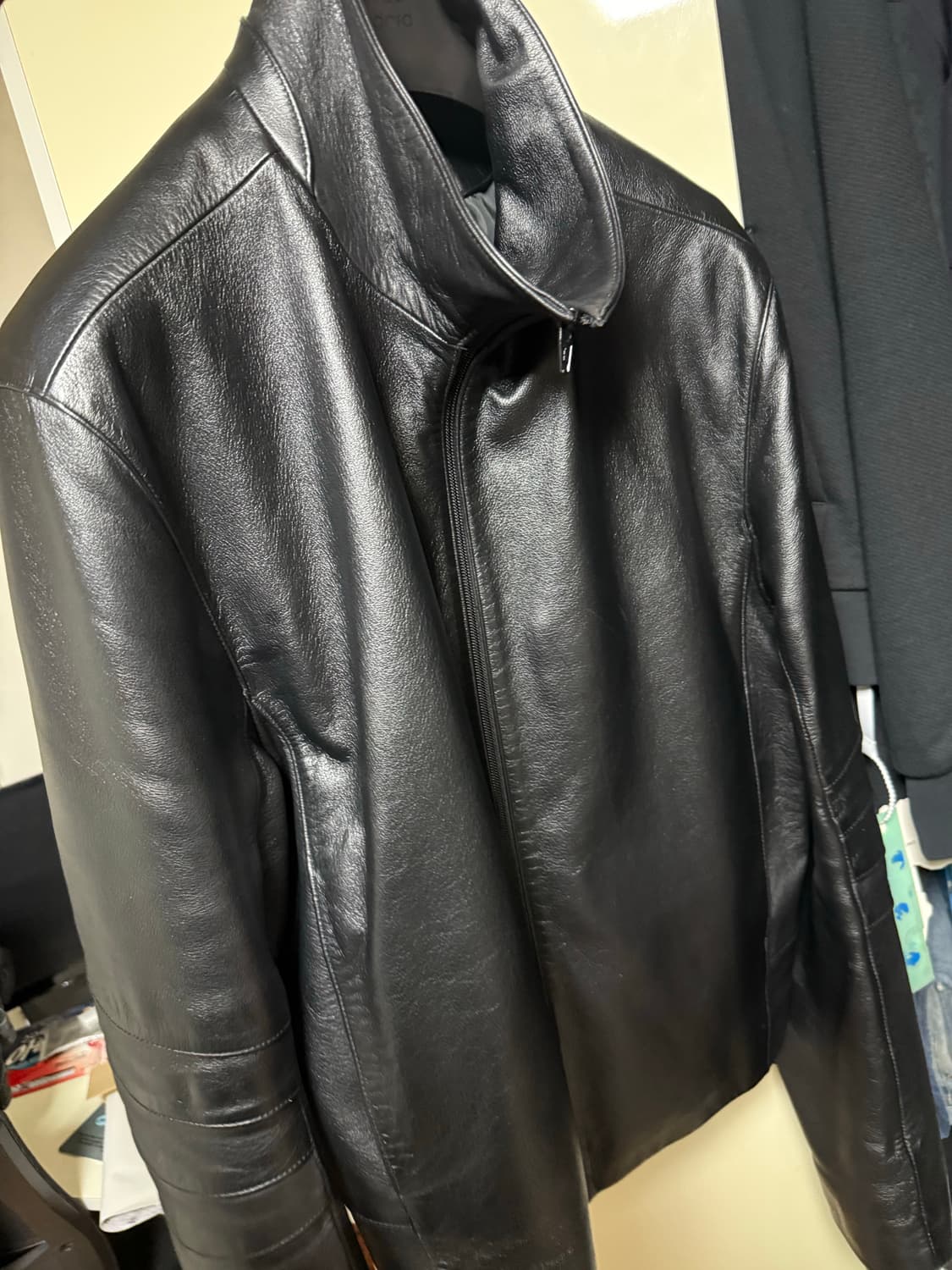 머듈 레더 블랙 4사이즈 판매합니다 상품이미지4