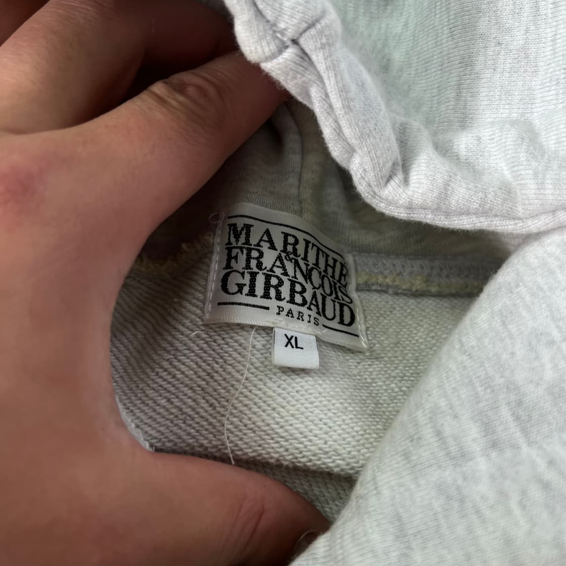 105 마리떼 프랑소와 저버 빅로고 후드티 상품이미지3