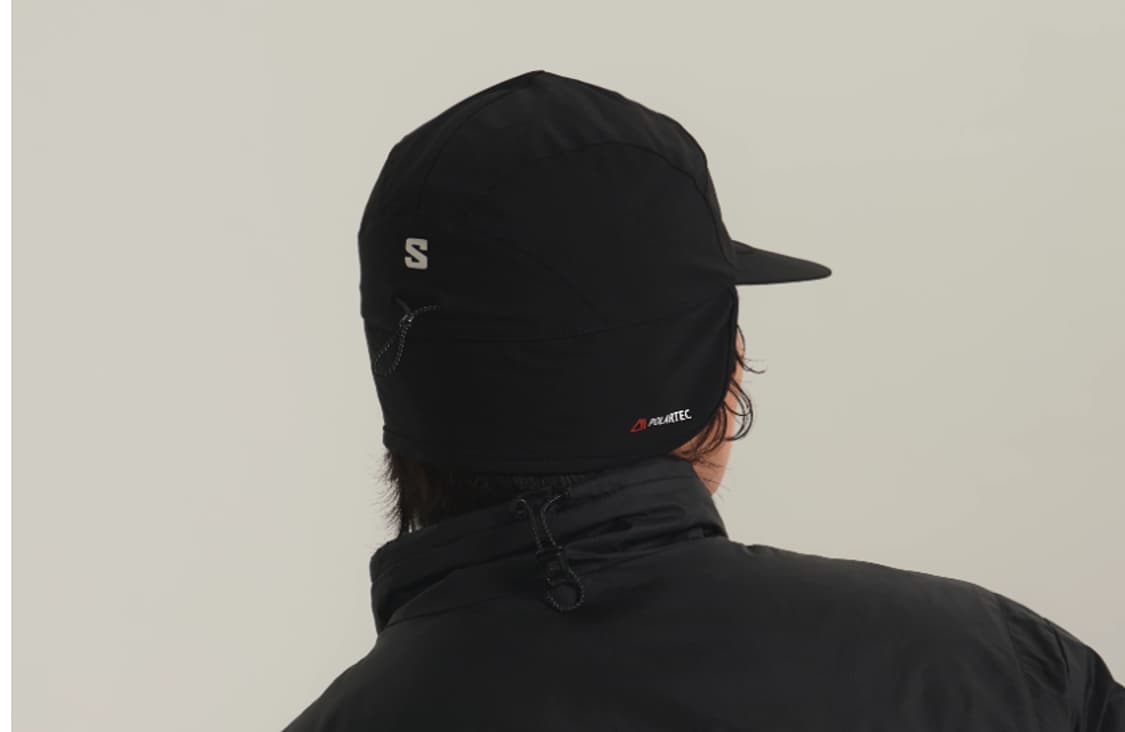 살로몬  써모 템포스 런 캡  블랙  팝니다. 상품이미지10