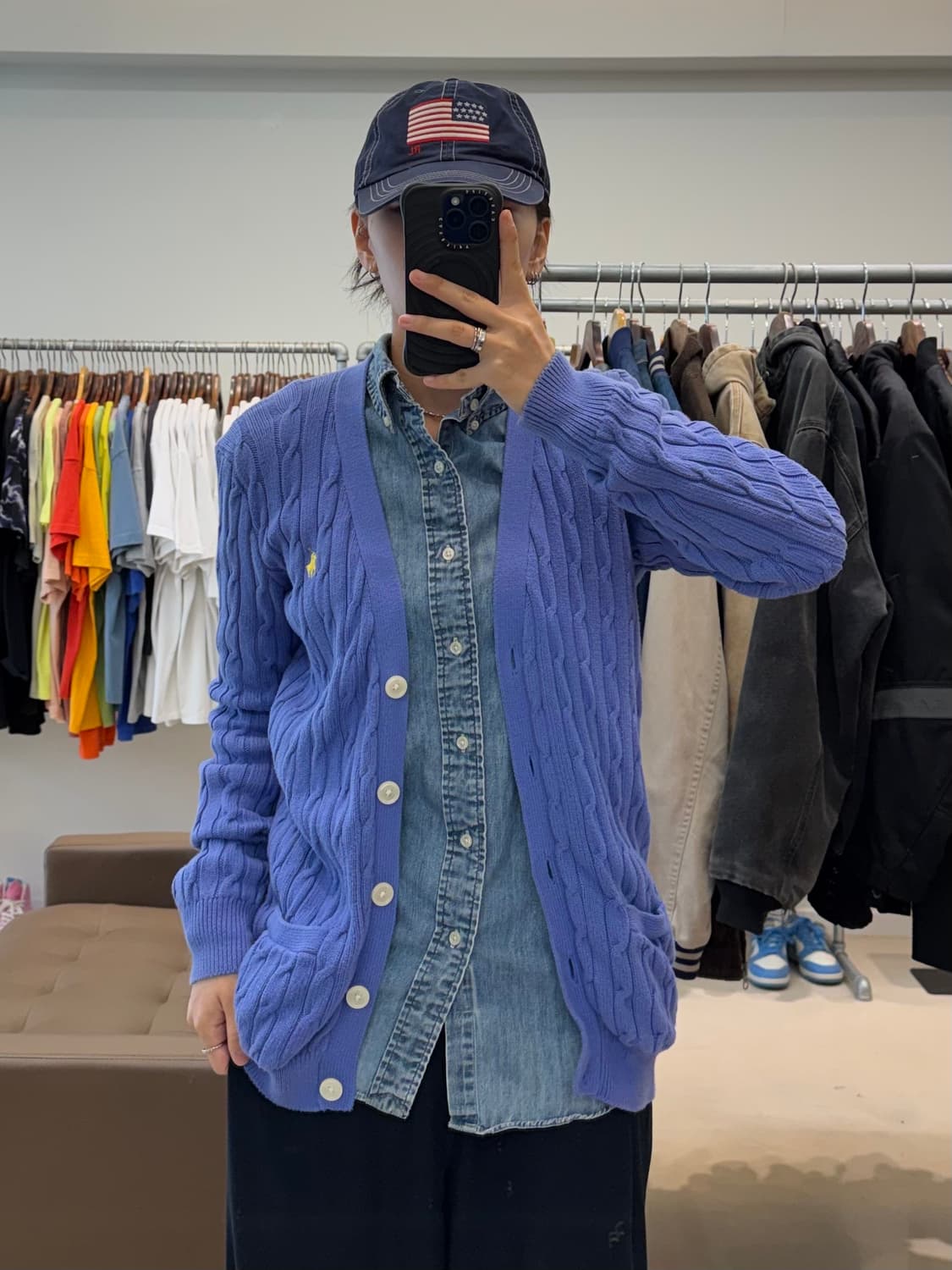 폴로 랄프로렌 케이블 니트 가디건 상품이미지8