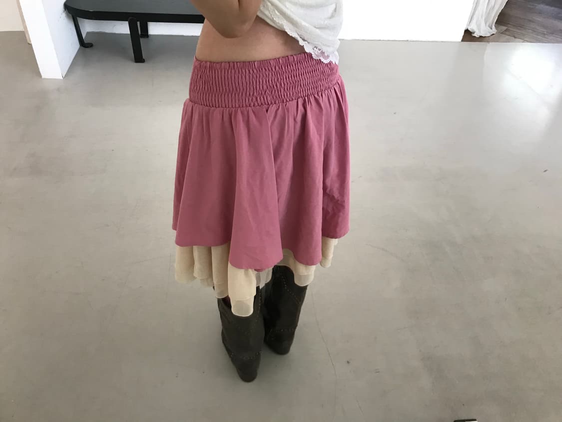 axes femme pink skirt 상품이미지3