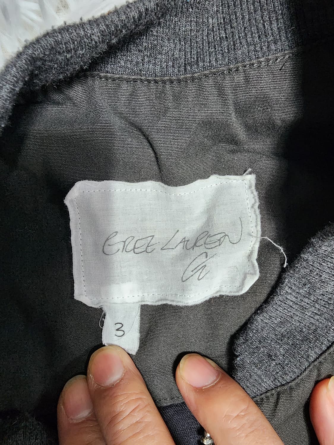 그렉 로렌(Greg Lauren)의 패치워크 데님 베스트 3사이즈 상품이미지3