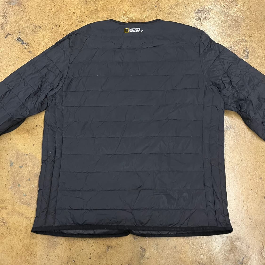 [정품/L] 내셔널지오그래픽 블랙 패딩 자켓 b10 상품이미지4