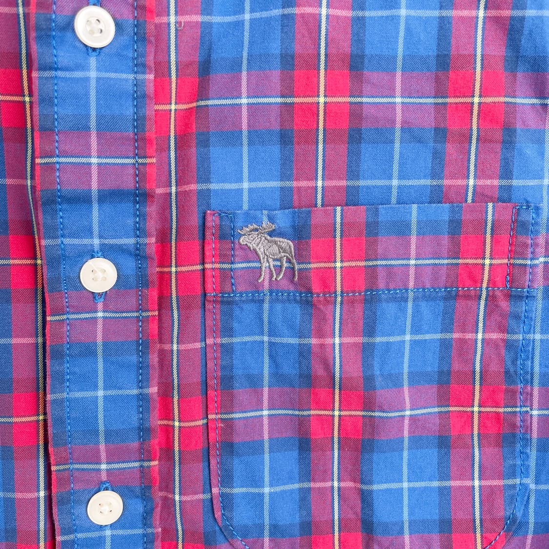 F1 아베크롬비 Abercrombie & Fitch 체크셔츠 S사이즈 상품이미지4