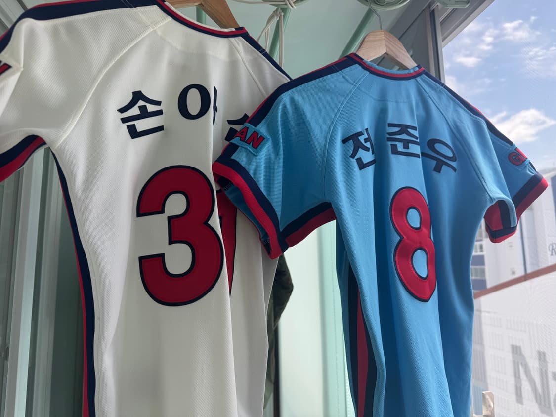 (세트)롯데자이언츠 프로페셔널  야구 유니폼 2종 상품이미지2