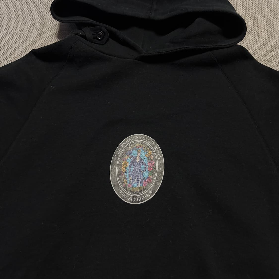 송지오옴므 프린팅 후드티 상품이미지2