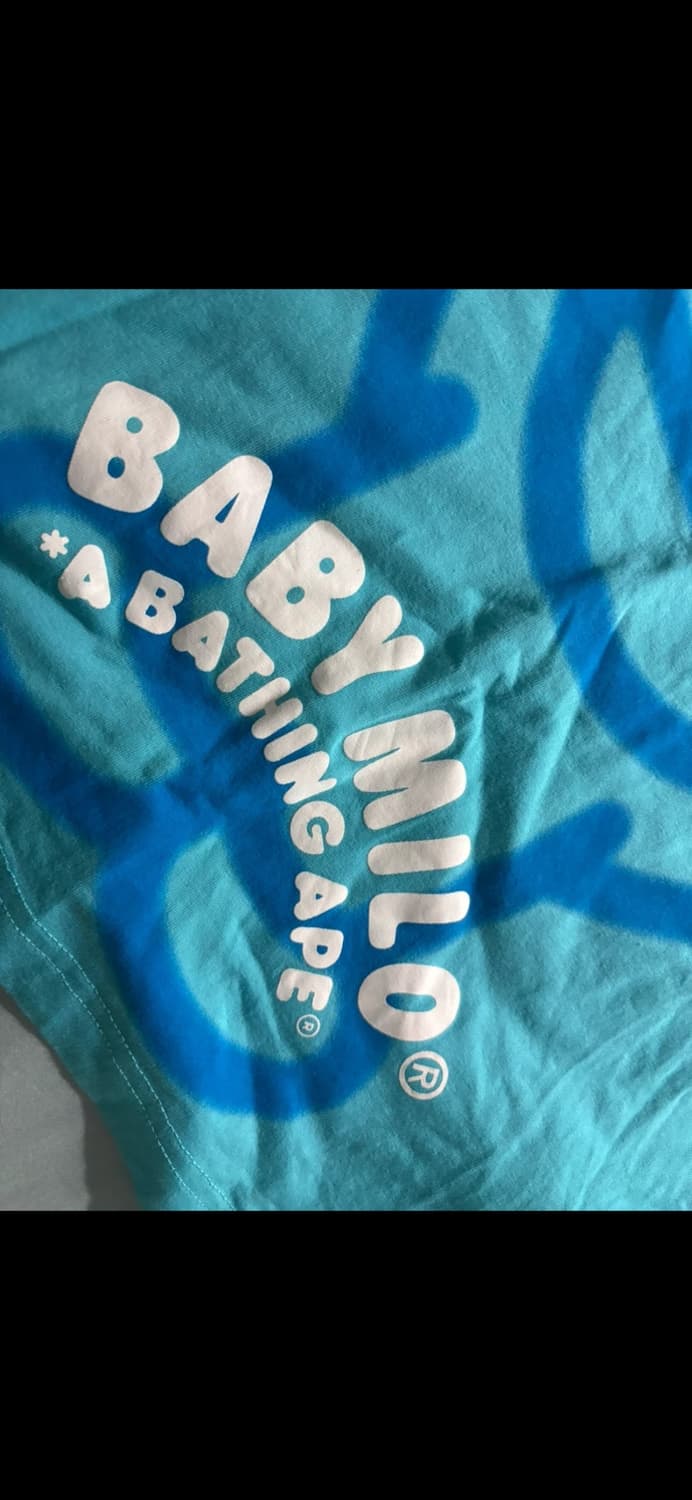 베이프 베이비 마일로 반팔티  상품이미지2