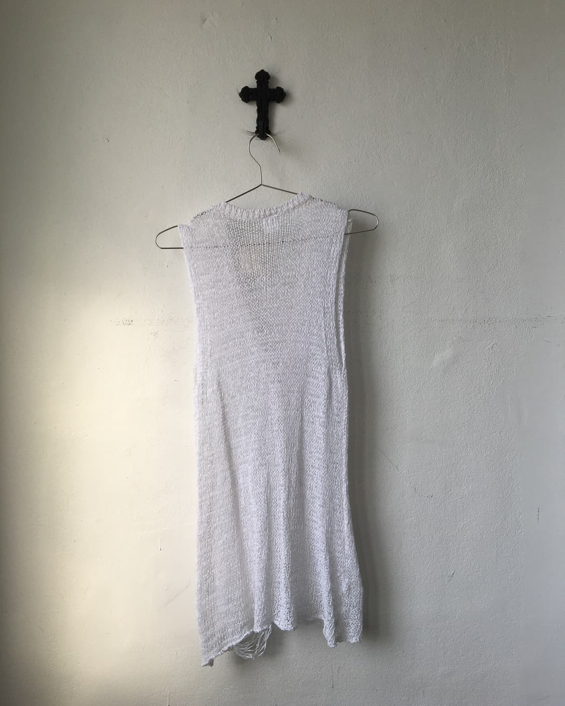Damage point knit vest 상품이미지2