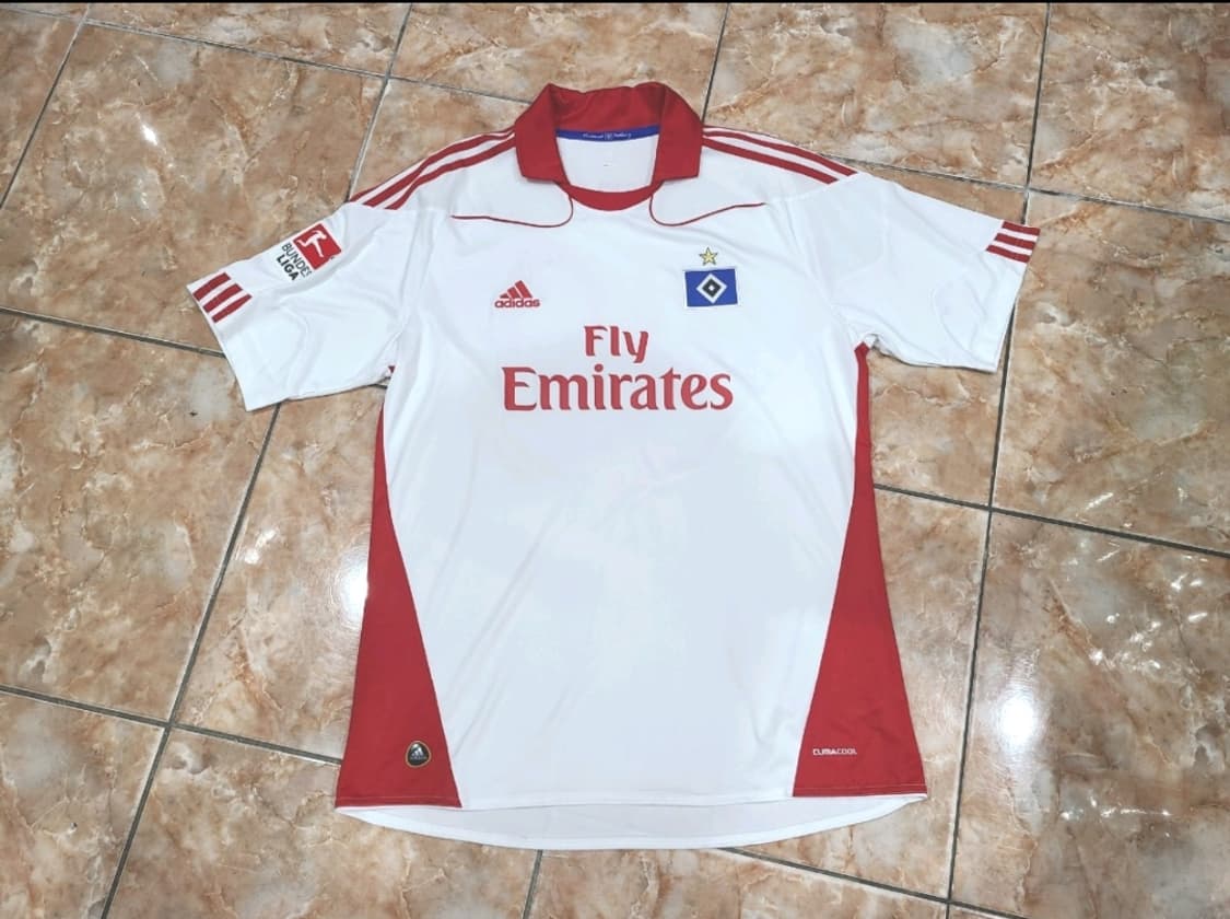 아디다스 10 11 함부르크 SV 올드레플 축구져지 상품이미지1