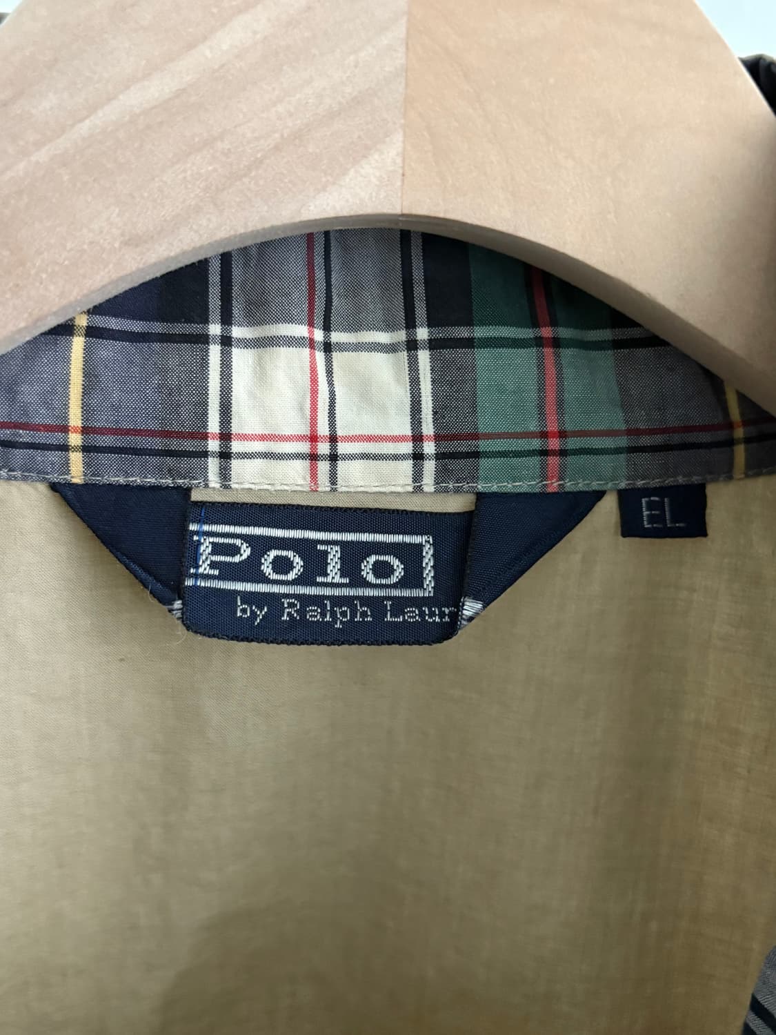 Polo 폴로 랄프로렌 베이지 컬러 코튼 바라쿠타 자켓 상품이미지7