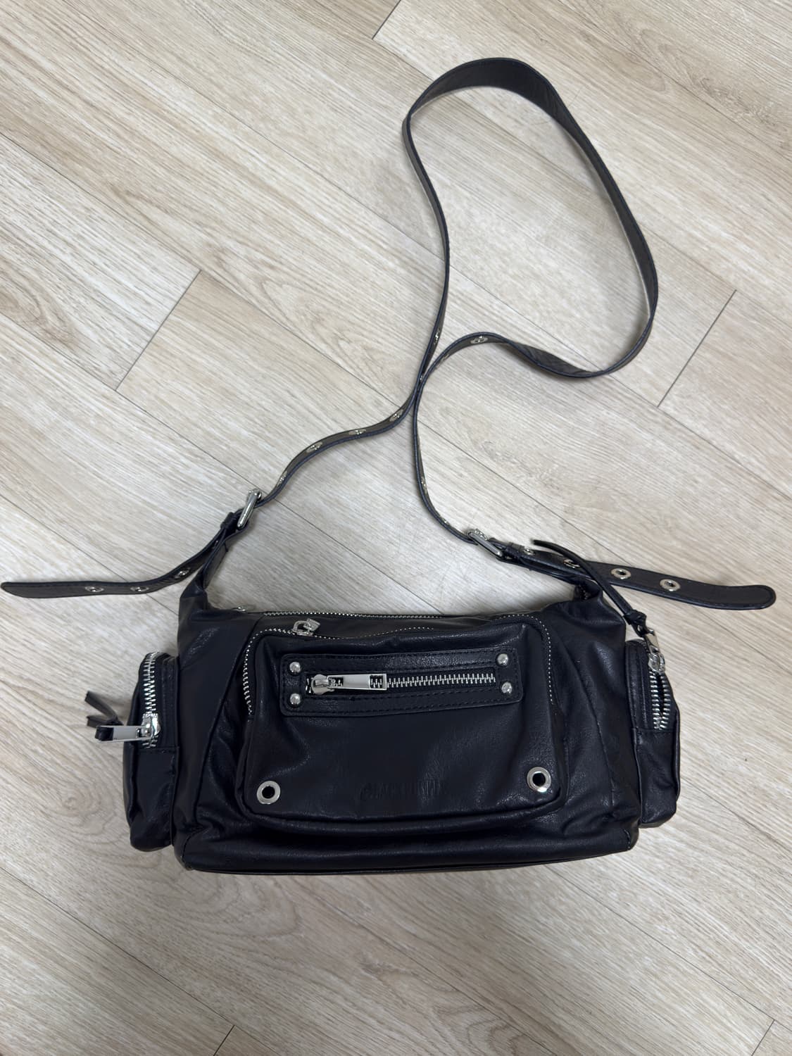 블랙퍼플 마르코백 블랙 상품이미지5