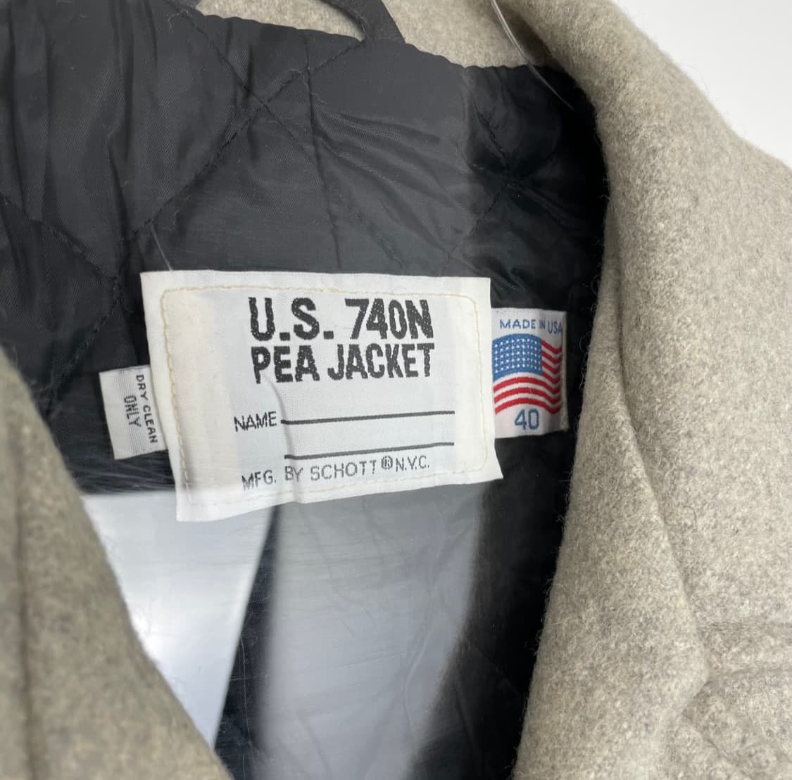 쇼트 schott 해군 피코트 상품이미지2