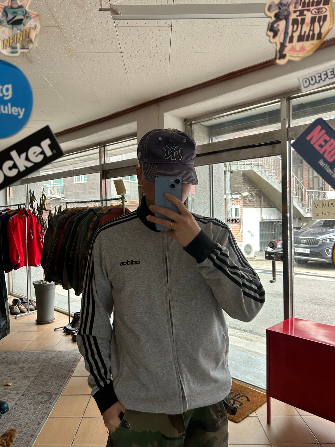 아디다스 져지 회/검 상품이미지5