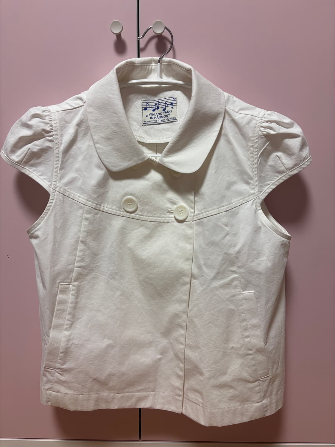 인앤양인하모니 포포 블라우스 화이트 상품이미지2